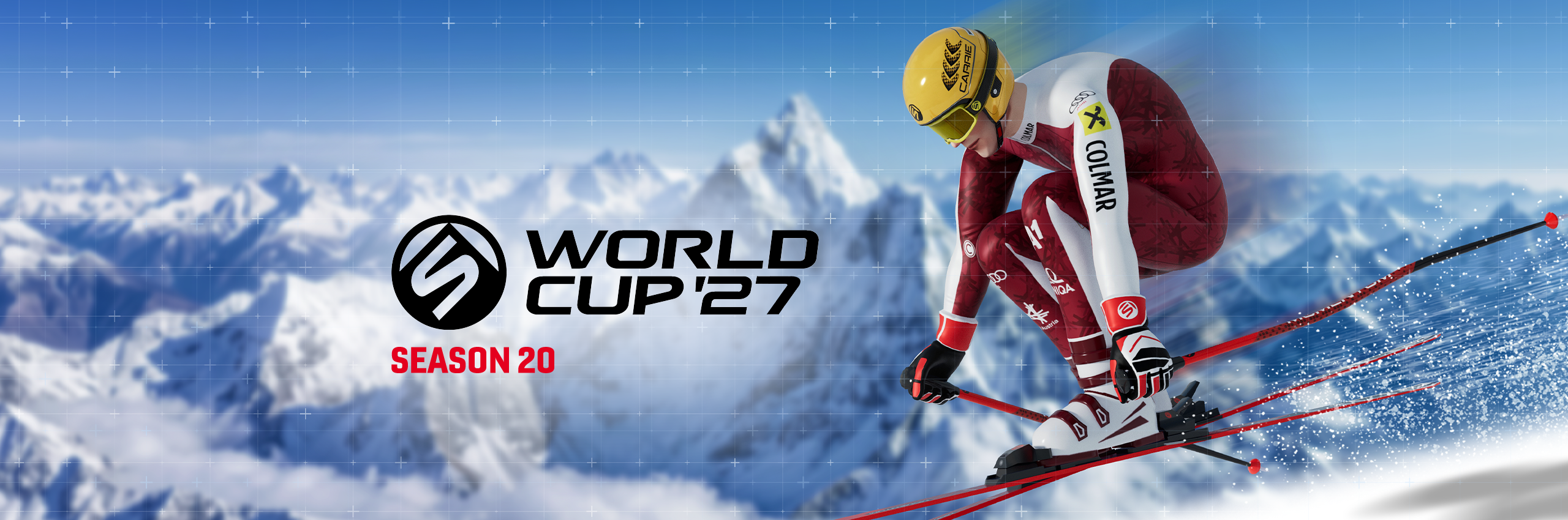 Ski Austria racer with the World Cup 27 logo for Season 20